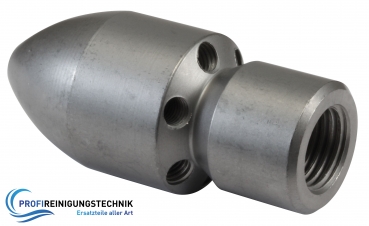 Granat-RR-Düsen ST-49 / 1/4" Innengewinde / 30° Strahlwinkel / ​6 Bohrungen hinten / 1 Bohrung vorn